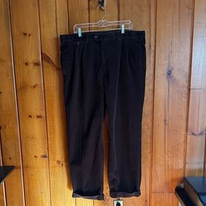 Facconable Men’s Brown Corduroy Pants Size 42/54
